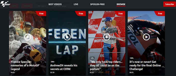Cara Mendapatkan Akses Gratis Konten Premium MotoGP Dorna Sport Gratiskan Akses Seluruh Konten MotoGP, Berikut Cara Mendapatkan Akses Gratis Konten Premium MotoGp