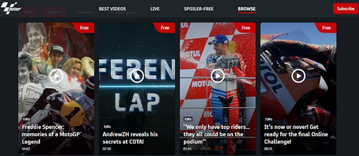 Cara Mendapatkan Akses Gratis Konten Premium MotoGP Dorna Sport Gratiskan Akses Seluruh Konten MotoGP, Berikut Cara Mendapatkan Akses Gratis Konten Premium MotoGp