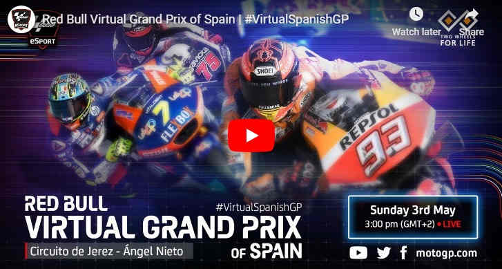 Hasil MotoGP Virtual Race Jerez Tadi Malam : Vinales Juara