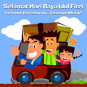 Kata Ucapan Selamat Hari Raya Idul Fitri 2020/1441 H Gambar Lucu Lebaran