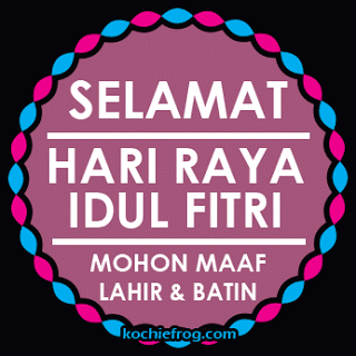 Kata Ucapan Selamat Hari Raya Idul Fitri 2020/1441 H Gambar Animasi Iduk Fitri