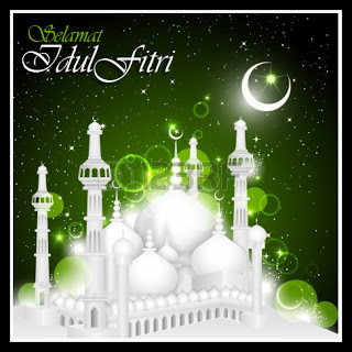 Kata Ucapan Selamat Hari Raya Idul Fitri 2020/1441 H Gambar Idul Fitri Mesjid