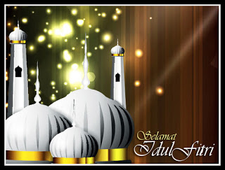 Kata Ucapan Selamat Hari Raya Idul Fitri 2020/1441 H Gambar Idul Fitri Mesjid Megah