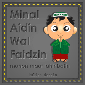 Kata Ucapan Selamat Hari Raya Idul Fitri 2020/1441 H Gambar Pria Lebaran 2020 Bergerak