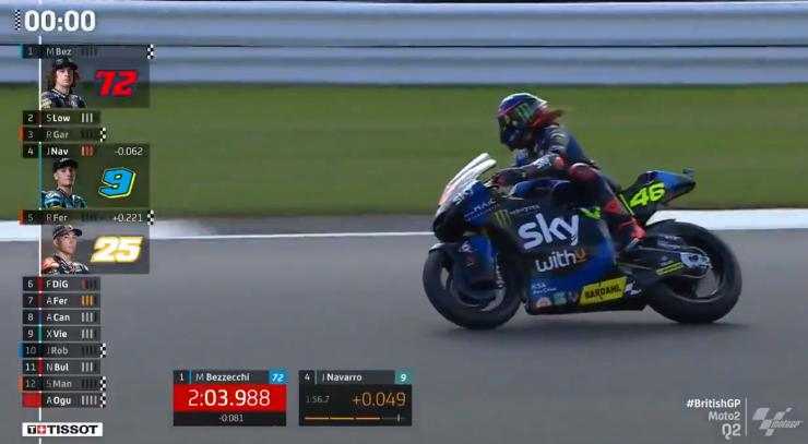 Hasil Kualifikasi Moto2 Inggris 2021, Marco Bezzecchi Pole Position Hasil Kualifikasi Moto2 Inggris 2021