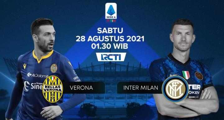 Siaran Langsung Verona vs Inter Milan Gratis di RCTI+